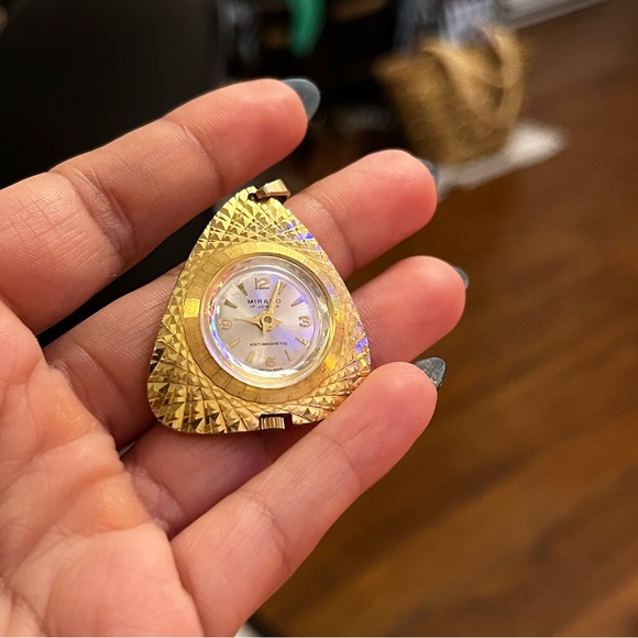 Vintage necklace pendant clock ✨ - Picture 9 of 10